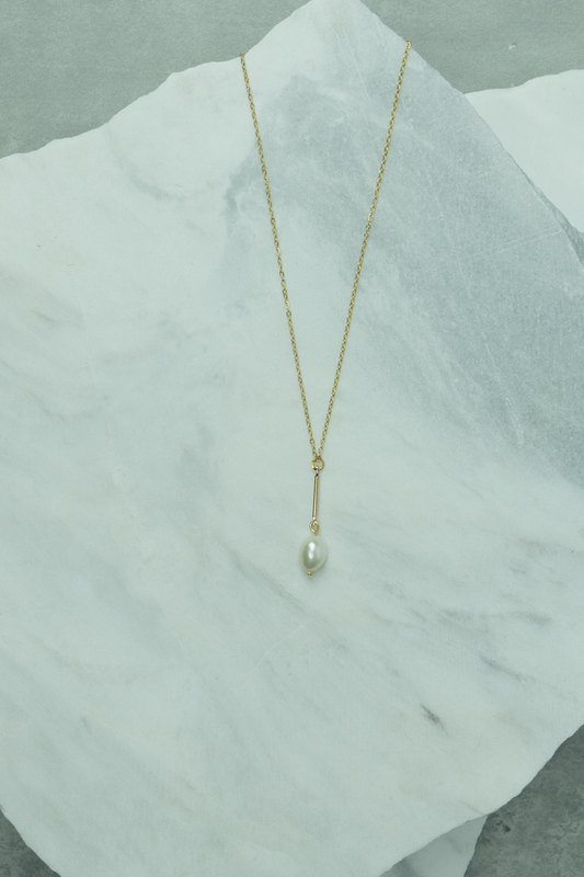 Mini Bar with Pearl Necklace