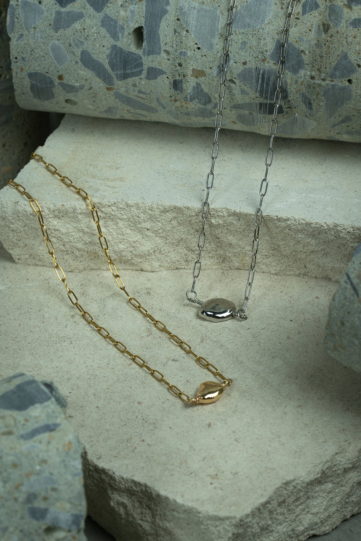 Metal Bead Necklace